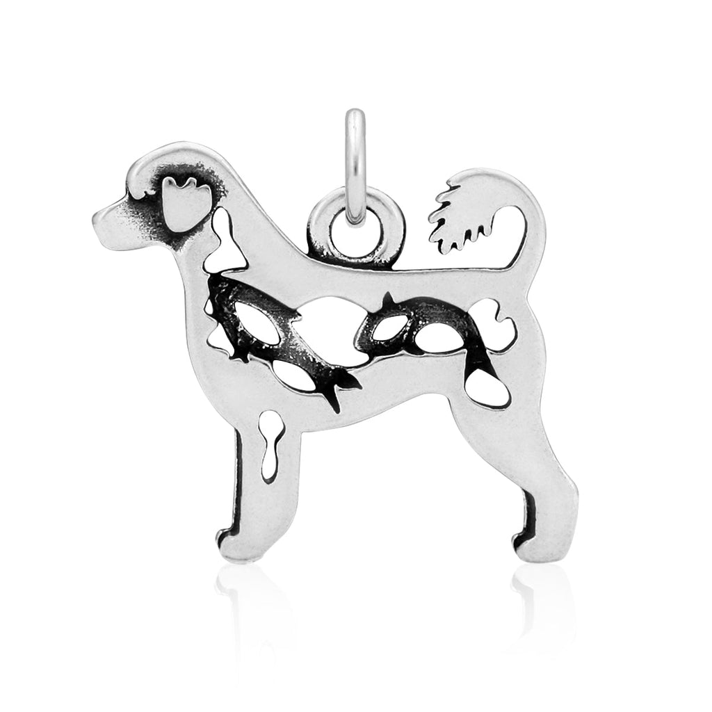 Sterling Silver Portuguese Water Dog Necklace Jewelry